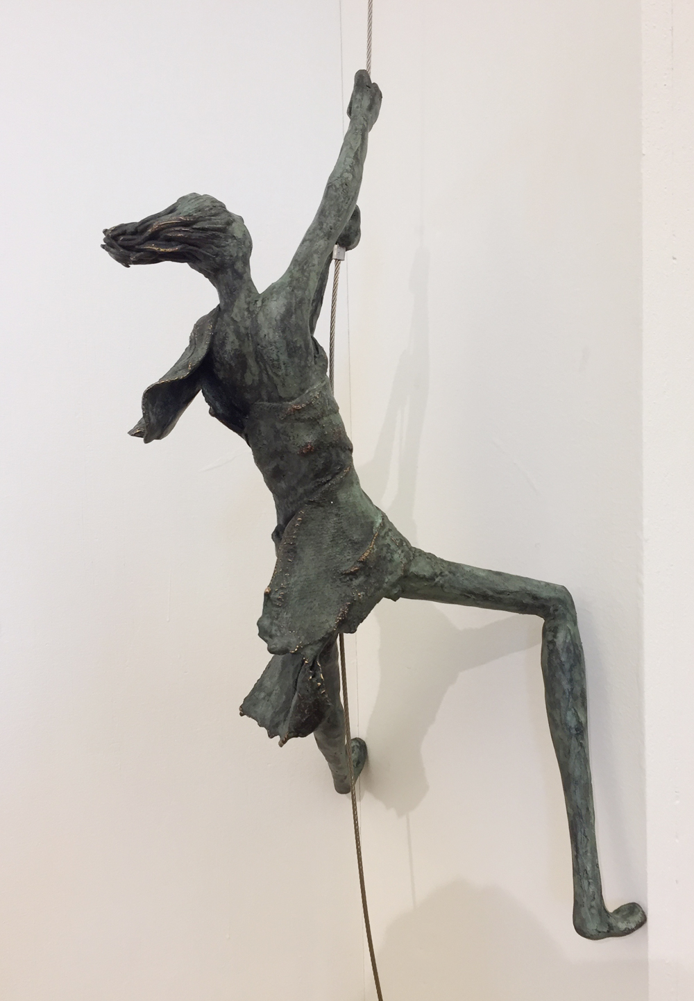 Anke Birnie  beeld in brons unica - galerie de Beeldenstorm
